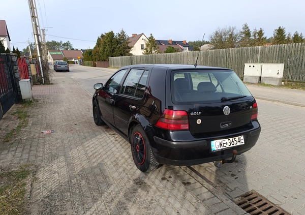 Volkswagen Golf cena 6800 przebieg: 303249, rok produkcji 1998 z Recz małe 79